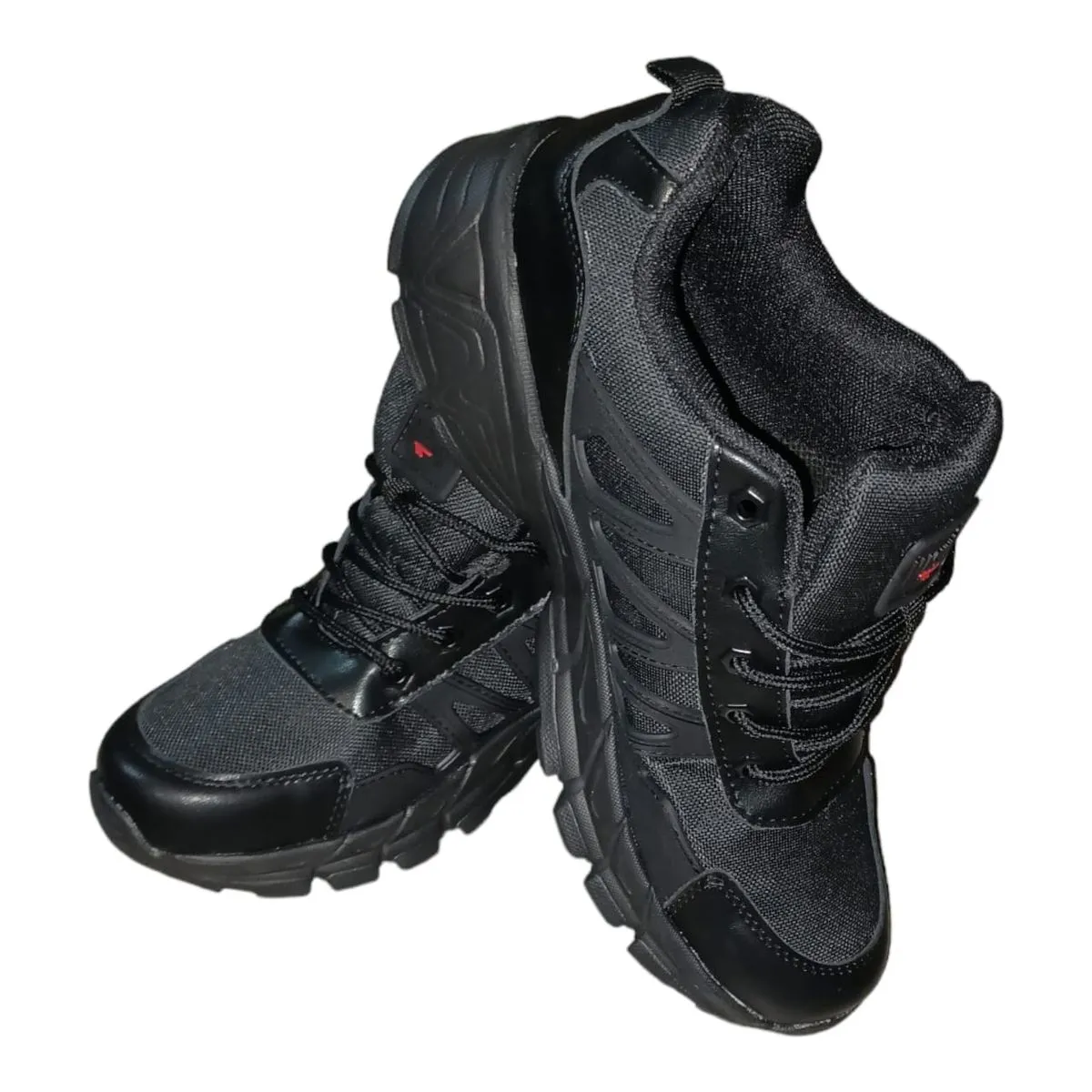 Smte -Lace Up Sasfety Boots -Black