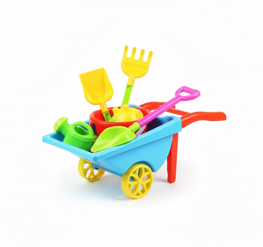Beach Buddy Wheelbarrow Set with Accessories for Outdoor Fun