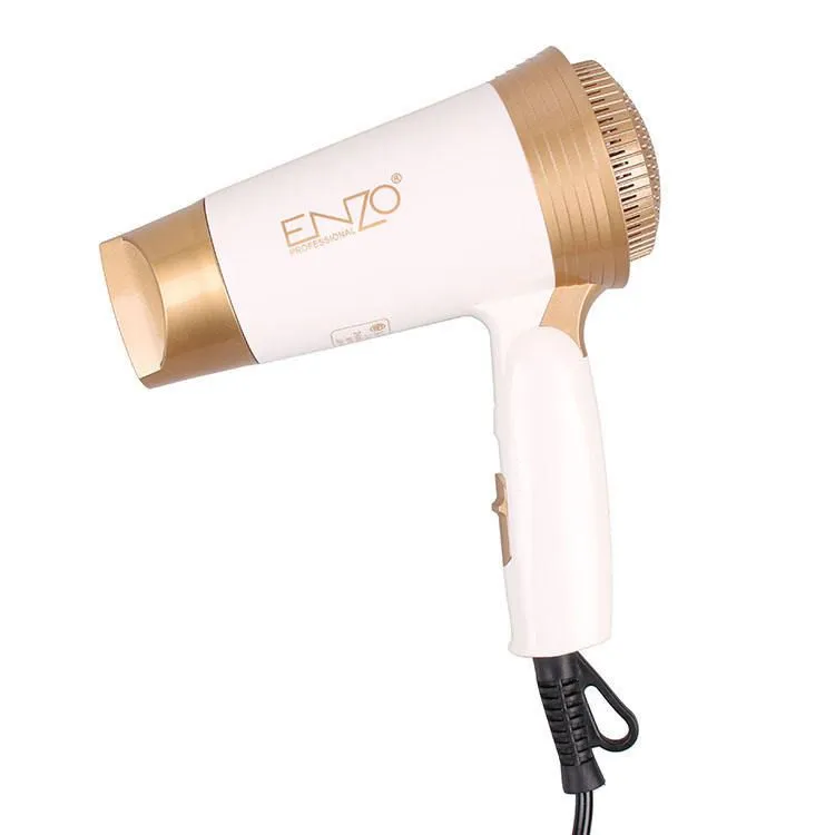 Enzo - Portable Foldable Hair Dryer - Gold