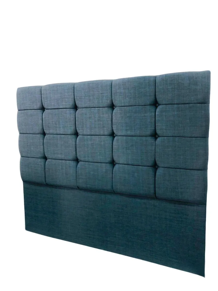 Christian Marius Headboard Super King Size - BLUE-BEIGE