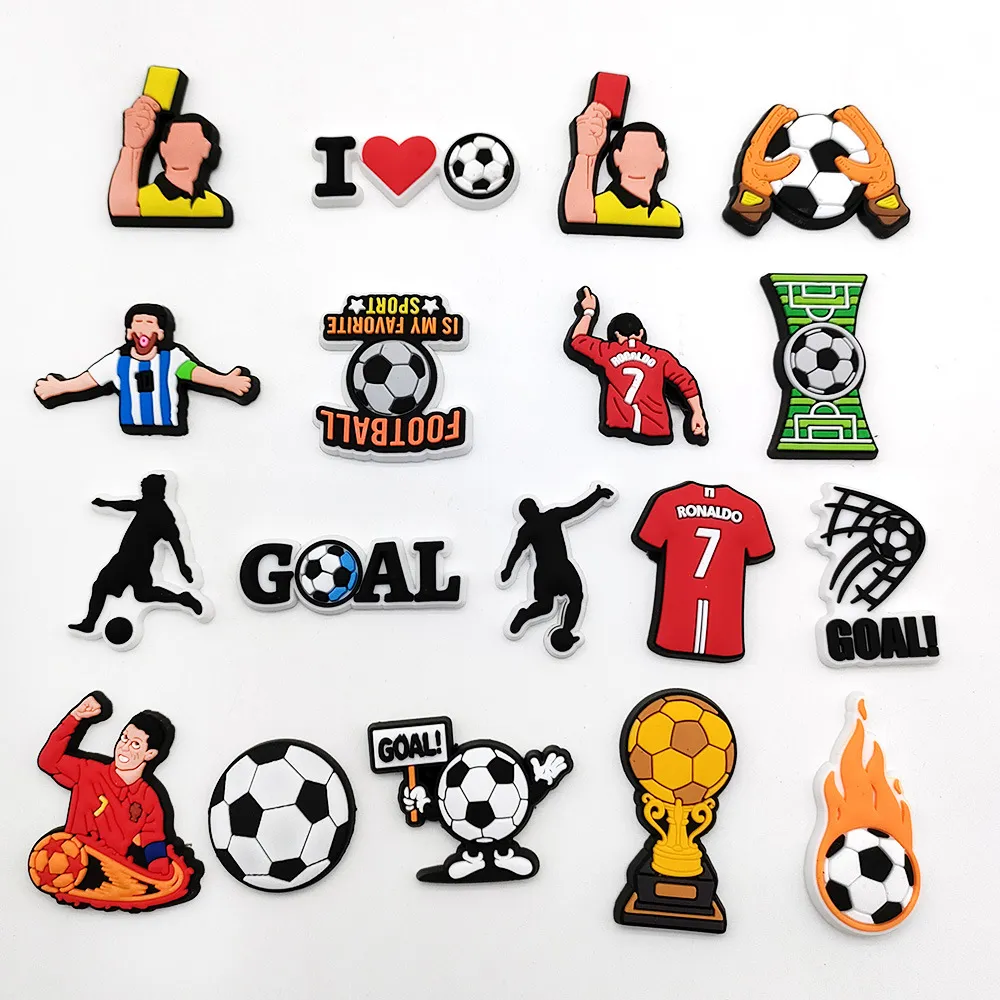 Sports Shoe Charms, Baseball Football Basketball Soccer Charms Accessories