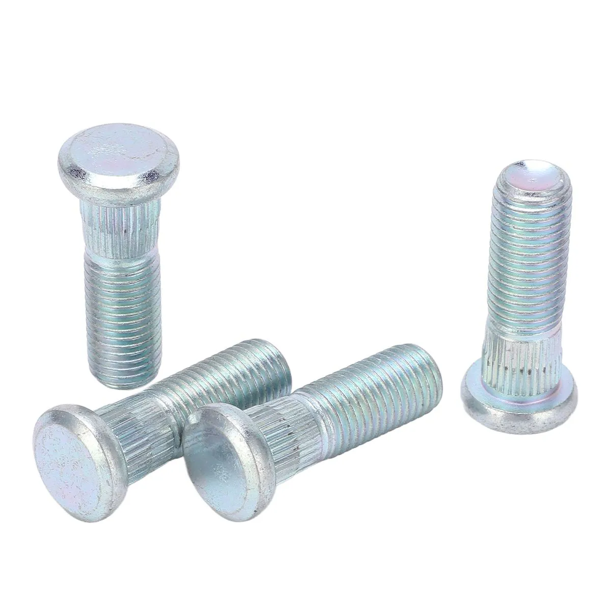 4 Pieces 43mm Serrated Wheel Studs Compatible with Acura/Honda