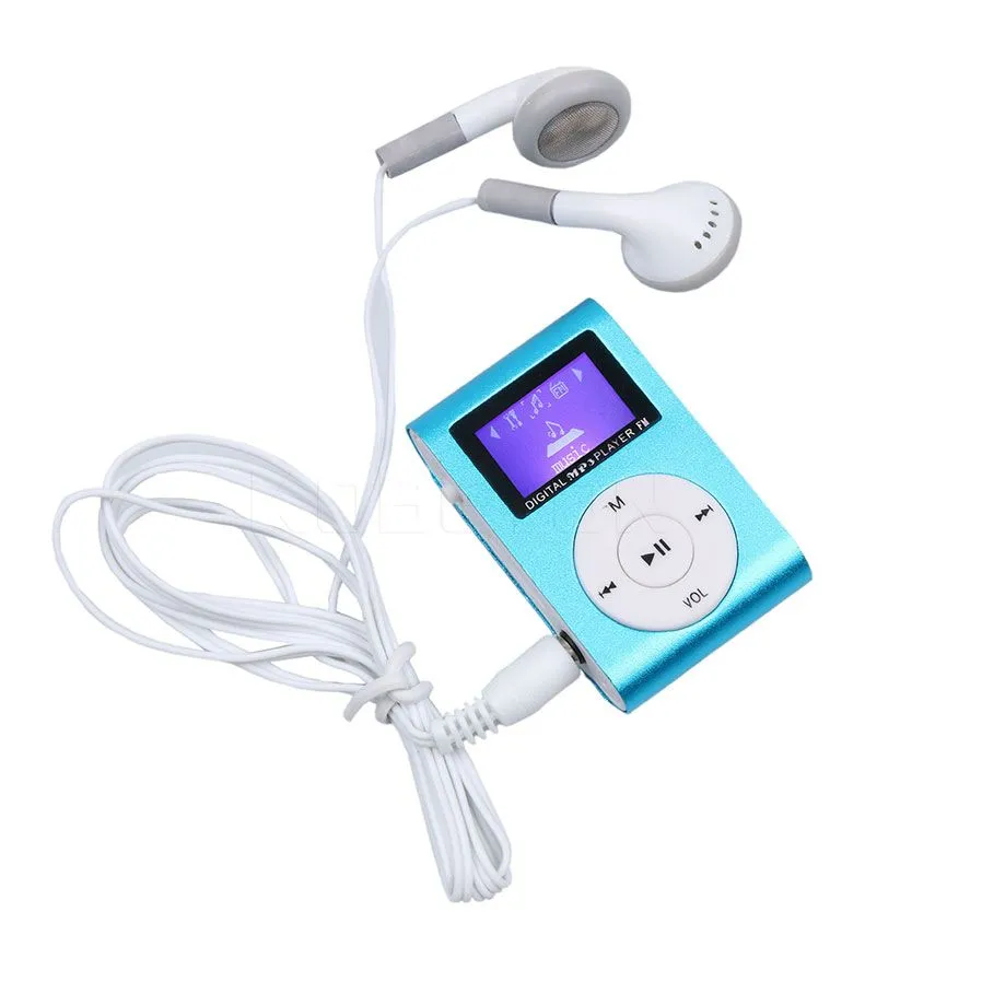 Mini USB Clip MP3 Player LCD Screen