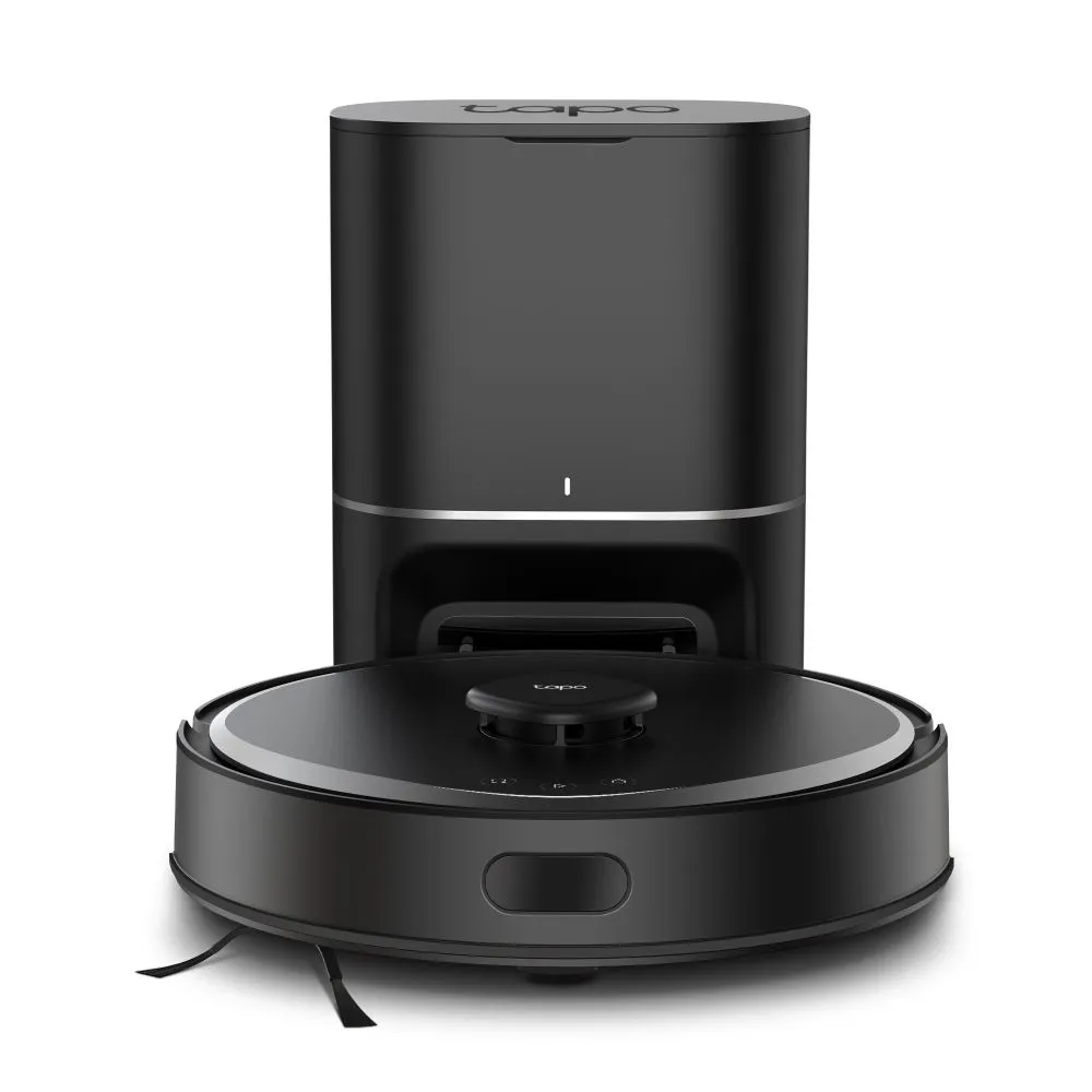 TP-Link Tapo RV30 Max Plus Robot Vacuum & Mop + Smart Auto-Empty Dock - Black
