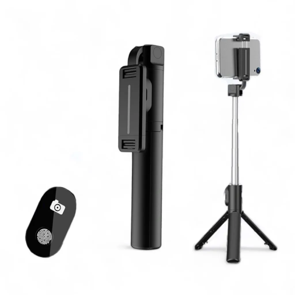 Selfie Tripod Stick Set For Mobile Phones with Wireless Remote