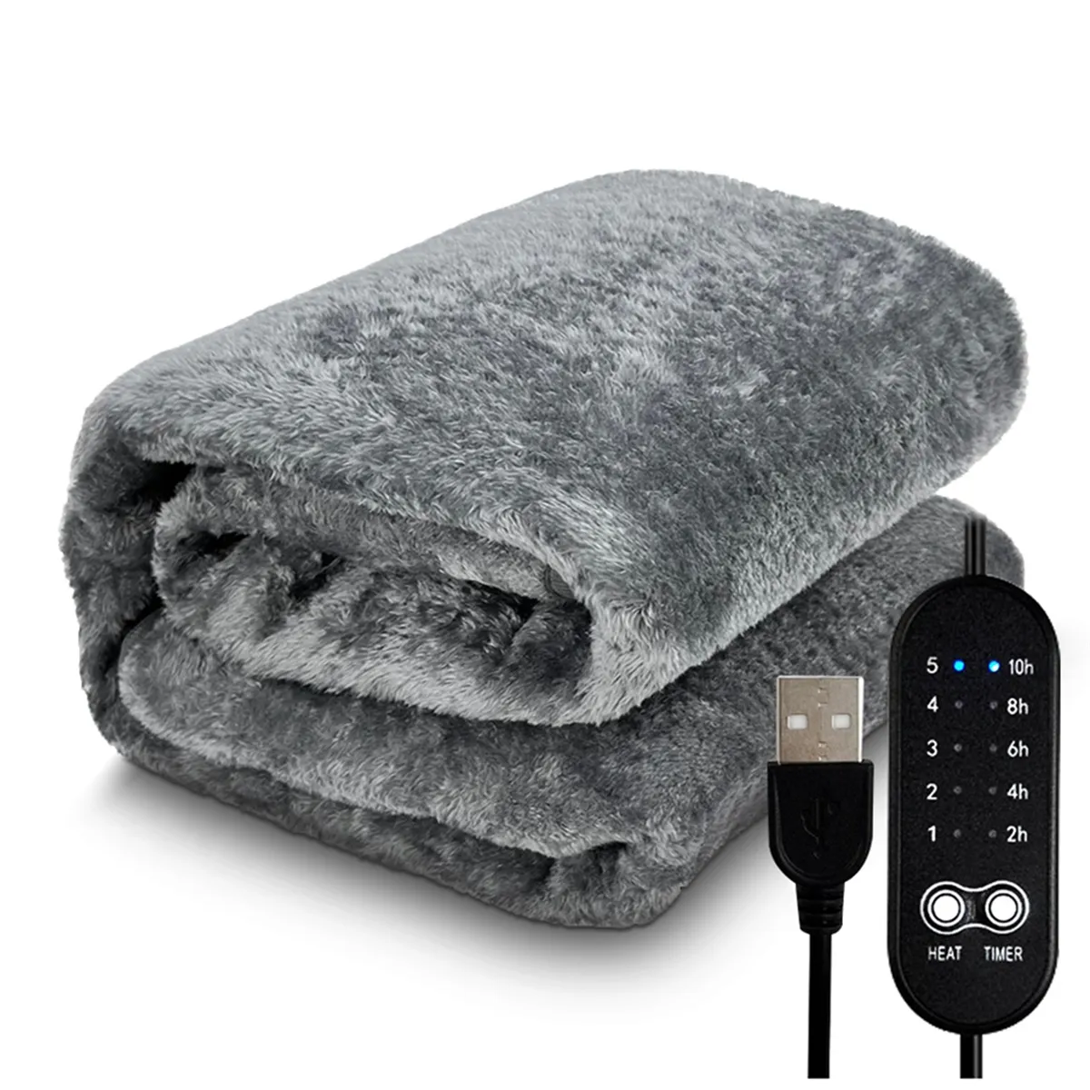 Electric Heating Blanket Usb Heater Blanket Winter Warm-Up 150x160Cm
