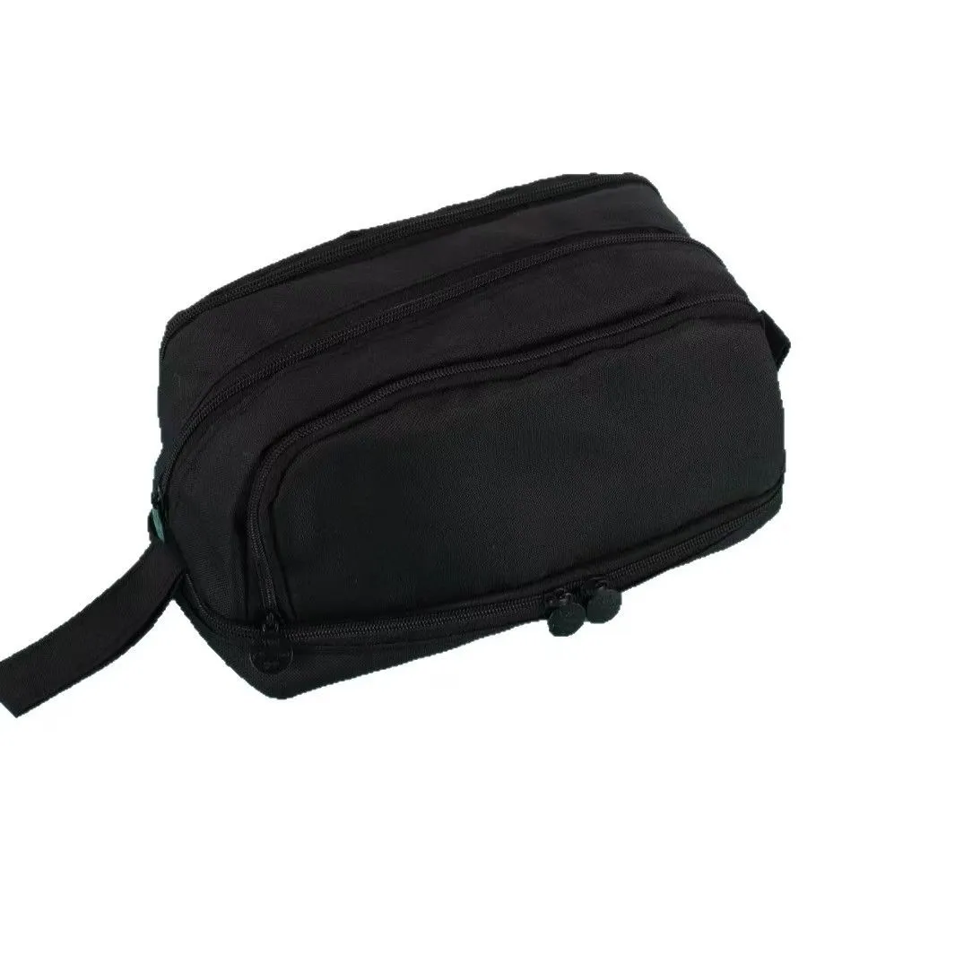 Large Capacity Pencil Case, Multi-Color - Black