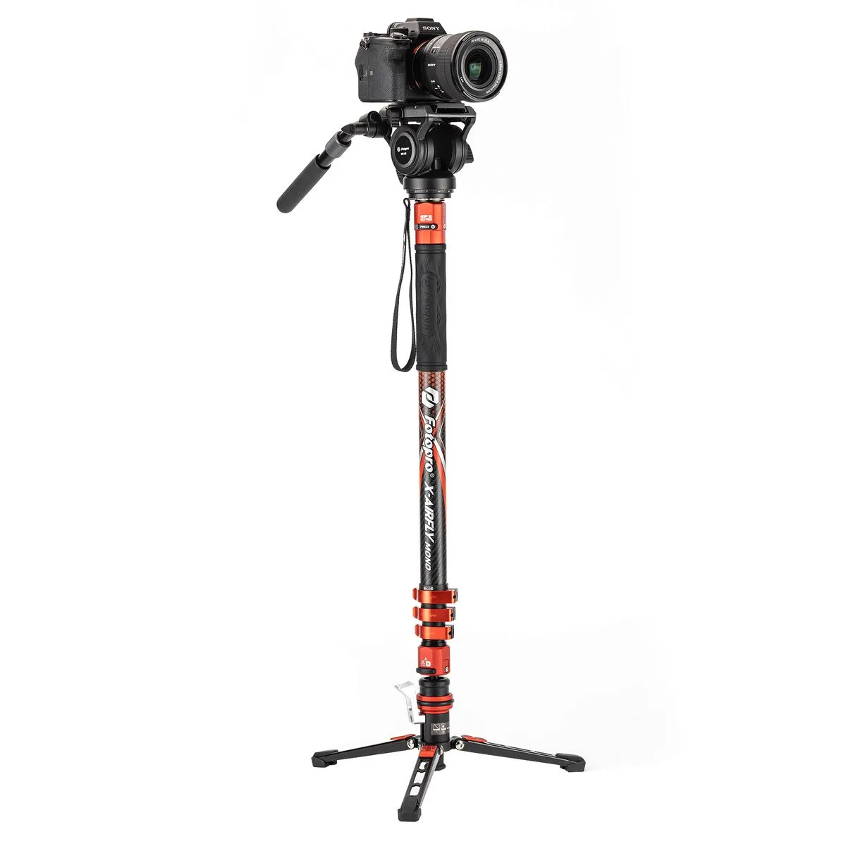 Fotopro x-Airfly Mono Multifunctional Portable Camera Monopod/ Tripod Stand