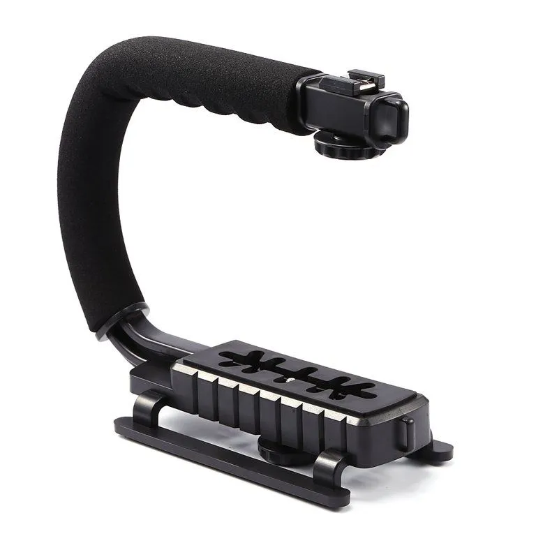 C-Shaped Handheld Video Stabilizer Steadicam Grip For DSLR Cameras