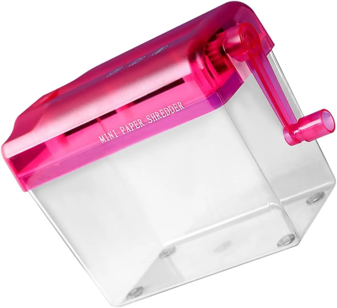 Manual Paper Shredder Small Desktop Wear-Resistant Tool For Home, Office