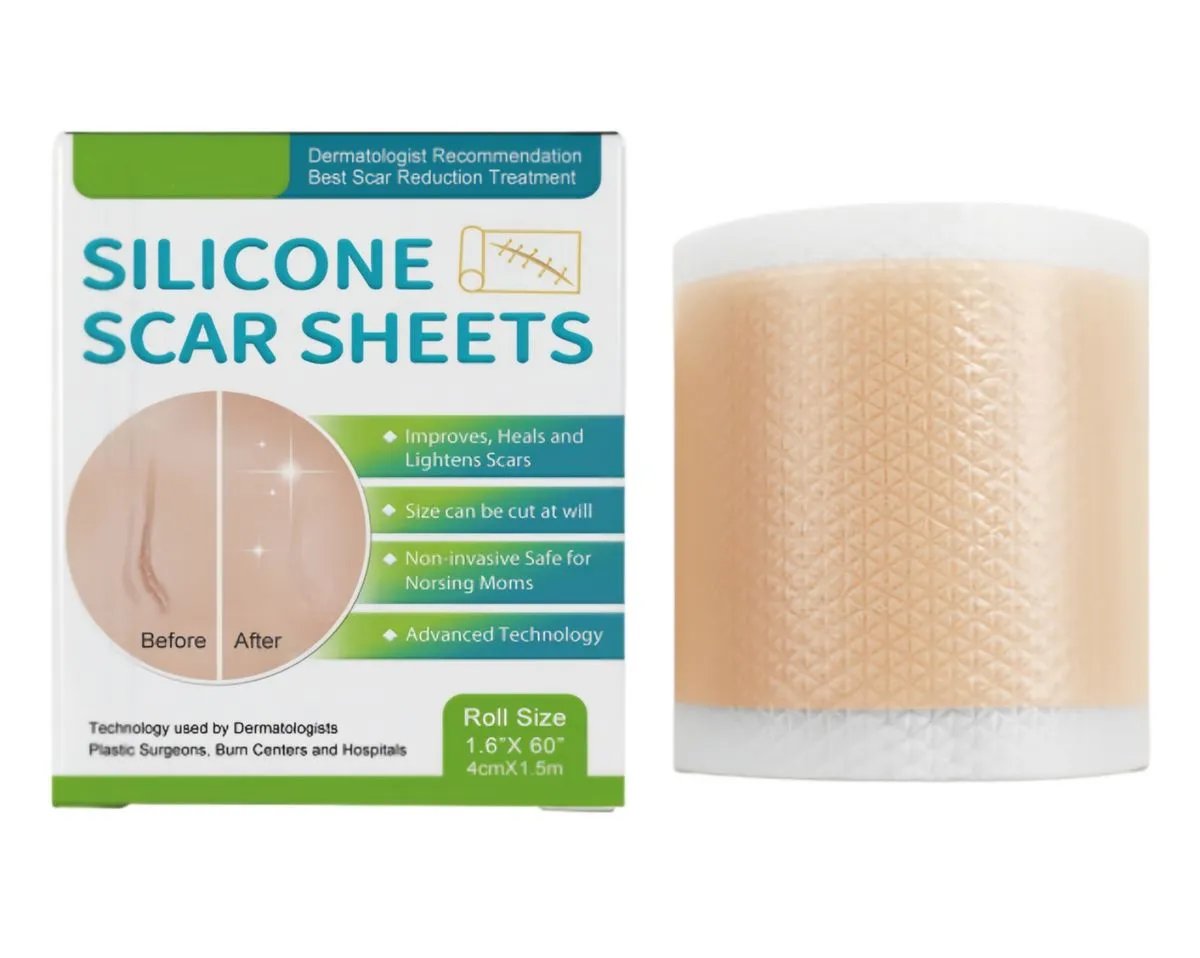 1.5m Medical Silicone Scar Sheets-Professional Scar Removal Treatment Roll