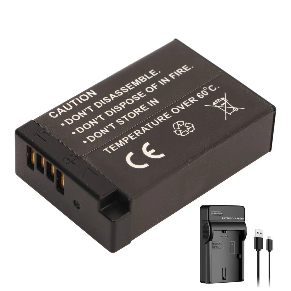 LP-E17 Battery for Canon R10/R50 with Charger