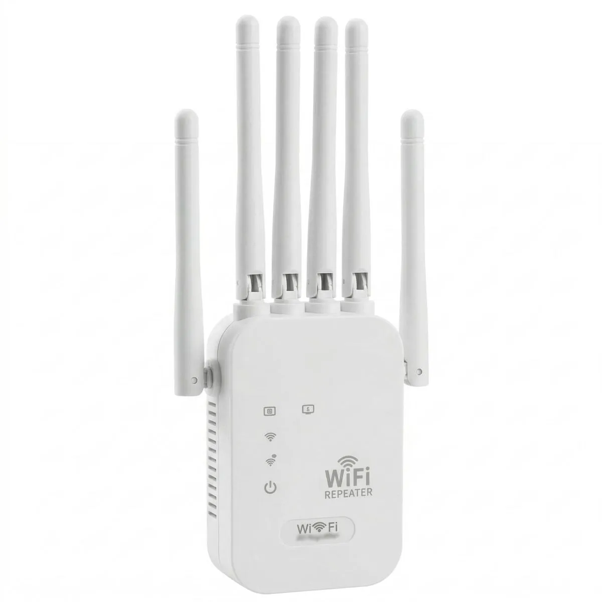 2-Pack 1200Mbps WiFi Extender & 6-Antenna Signal Booster