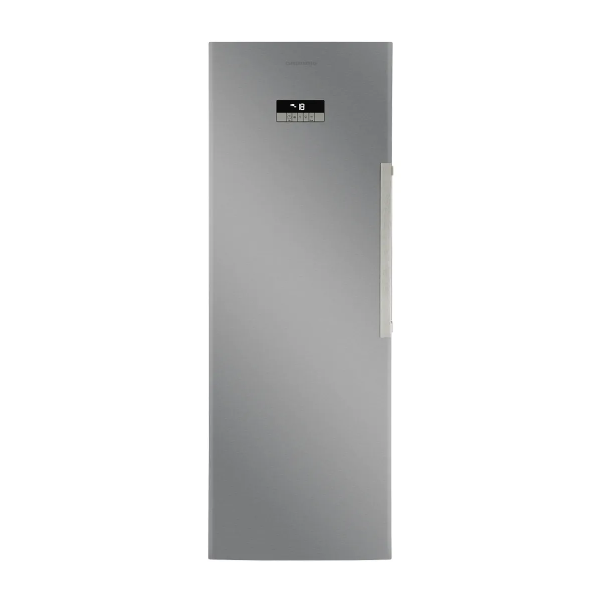 Grundig GFN 13820 X 275L No Frost Upright Freezer - Stainless Steel