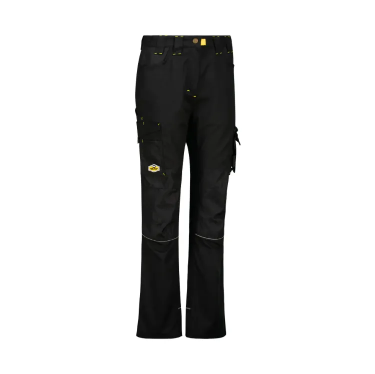 Rebel Ladies Tech Gear Trousers Raven Black