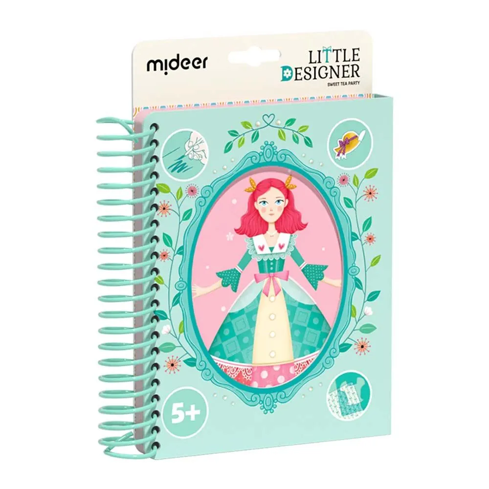Mideer Little Designer Arts & Crafts Book Set - Sweet Tea Party