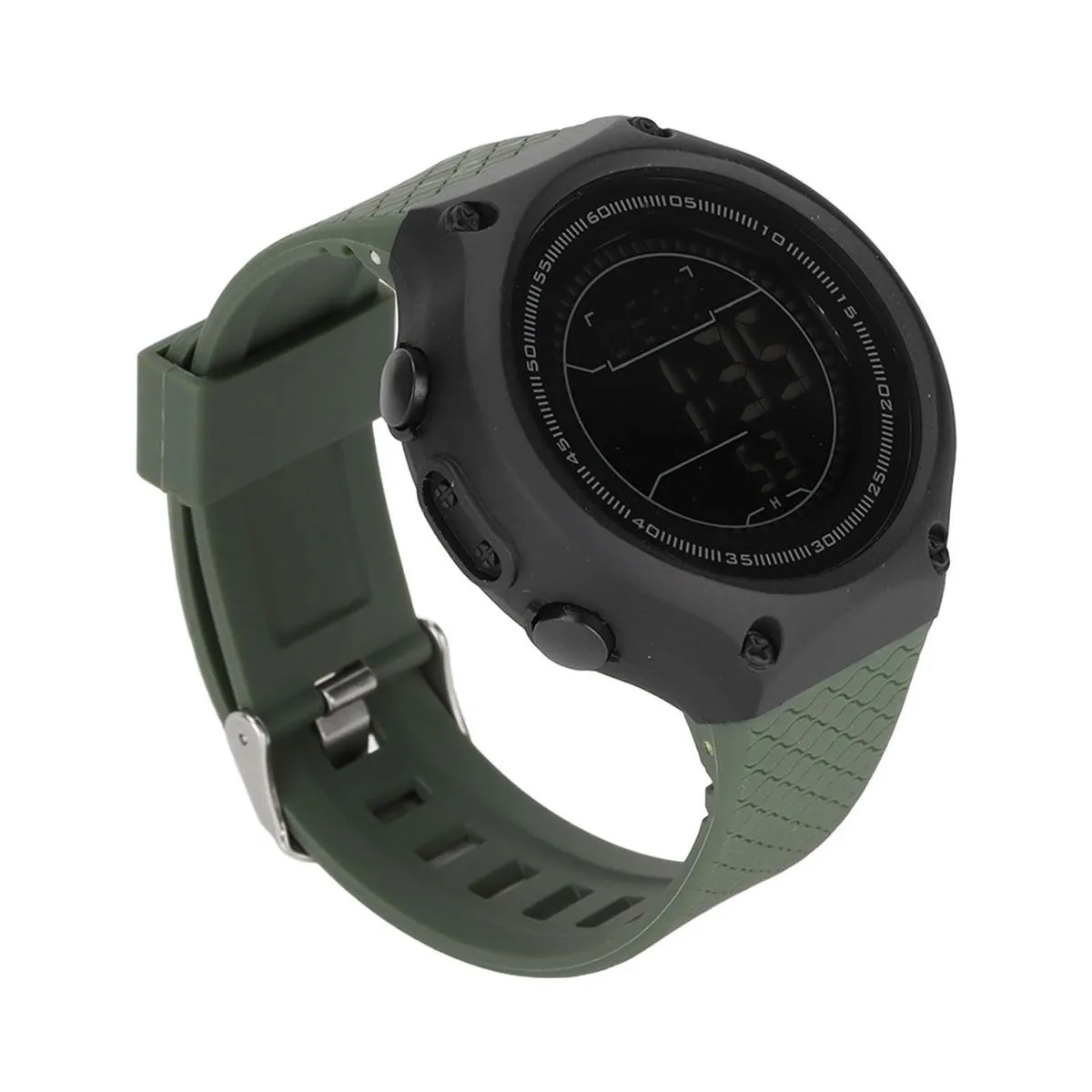 Sports Watch Green LCD Waterproof