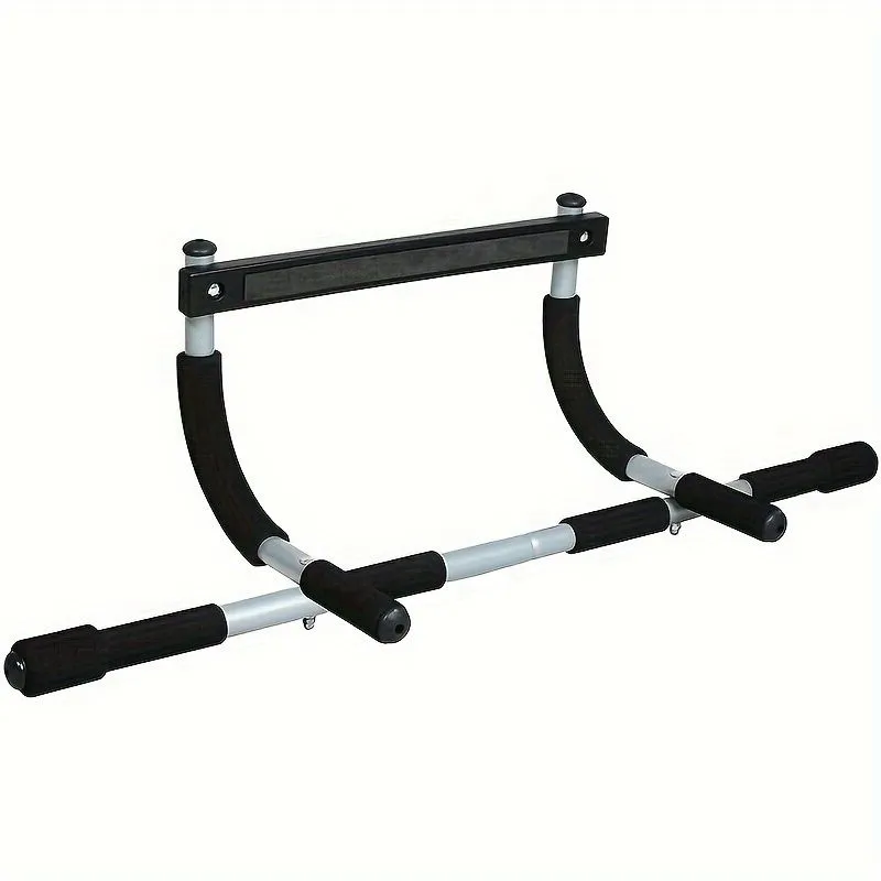 Stainless Steel Pull-Up Bar - Easy Install, No-Drill Wall Mount, High Load