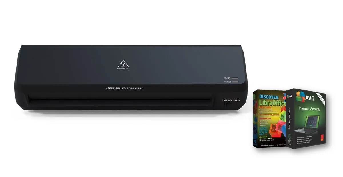 Laminator Machine Documents and Photos Up To A3/A4,A5, A6/13"-NV1