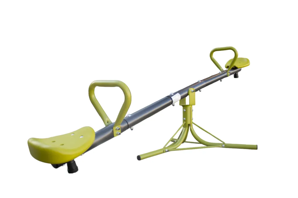 Seesaw, Steel, 360-Degree Rotating - Outdoor Kids Play Equipment, Ages 3-12