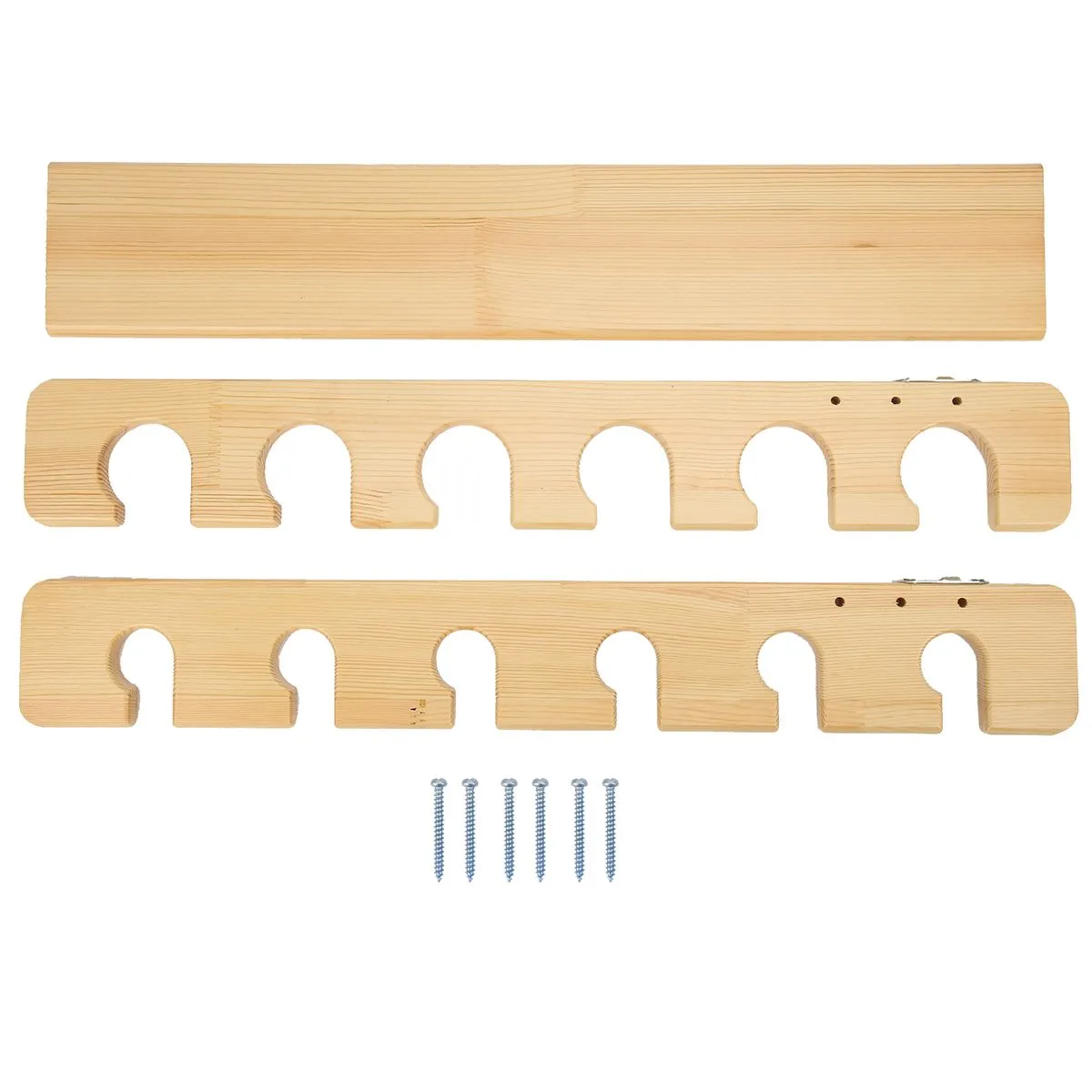 6 Position Bamboo Rod Rack