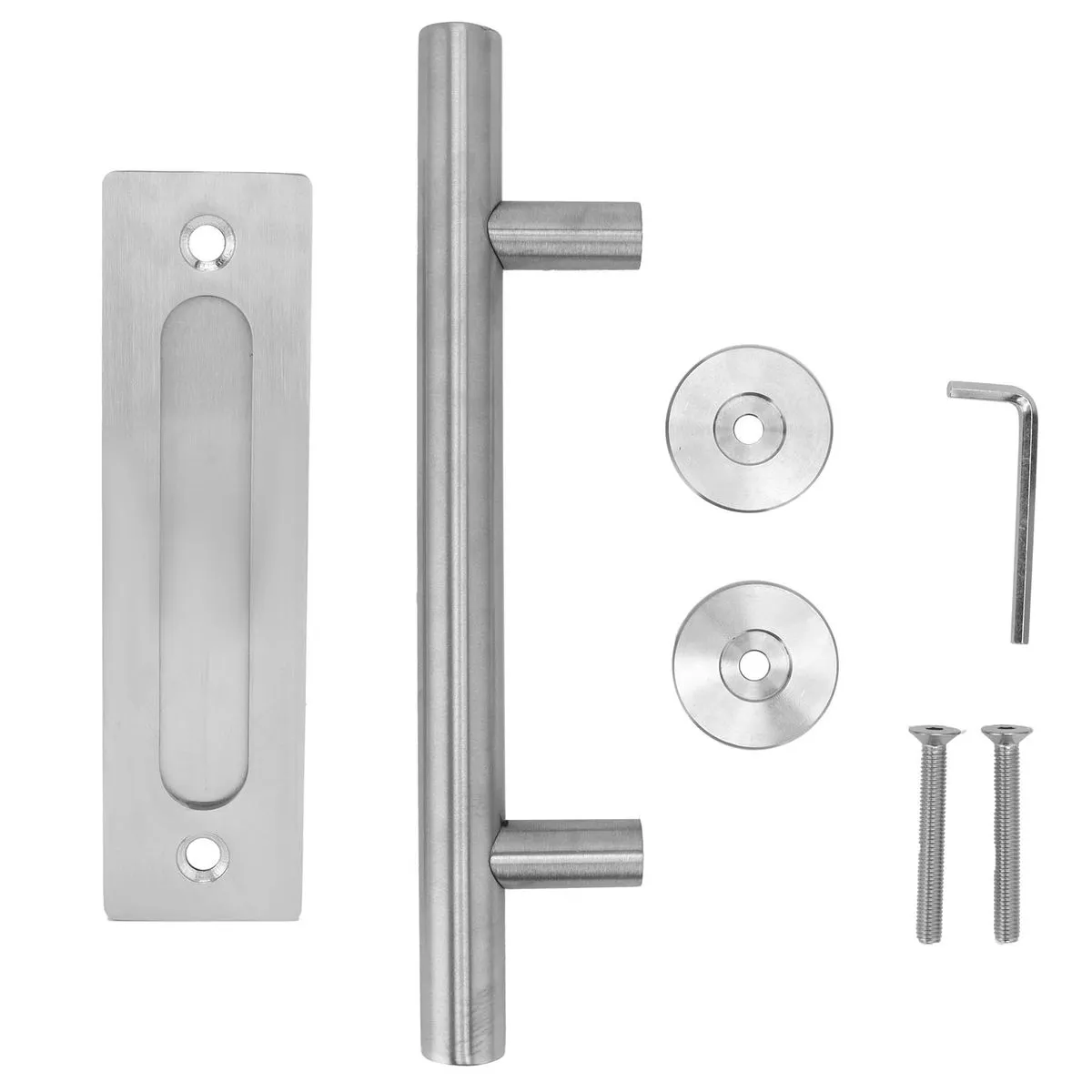Stainless Steel Double-Side Barn Handle for Garage and Shed Doors