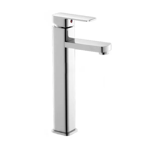 Square Basin Mixer Waterfall Faucet Bathroom Tap Chrome