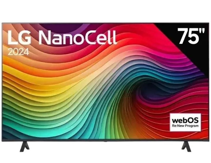 LG 75 inch NanoCell AI NANO80 4K Smart TV