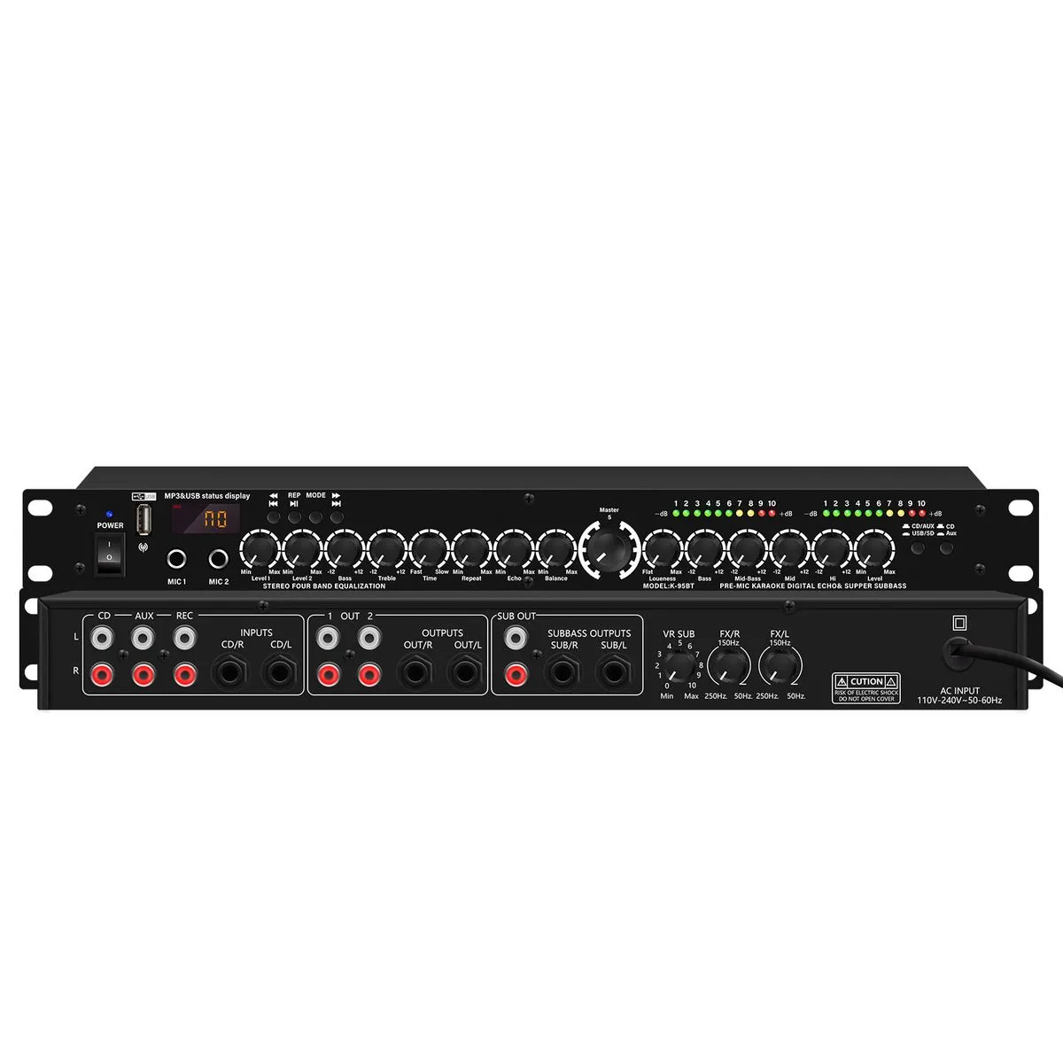 Front Stage Effector Professional Audio Mixer Peripheral Equipment Stereo