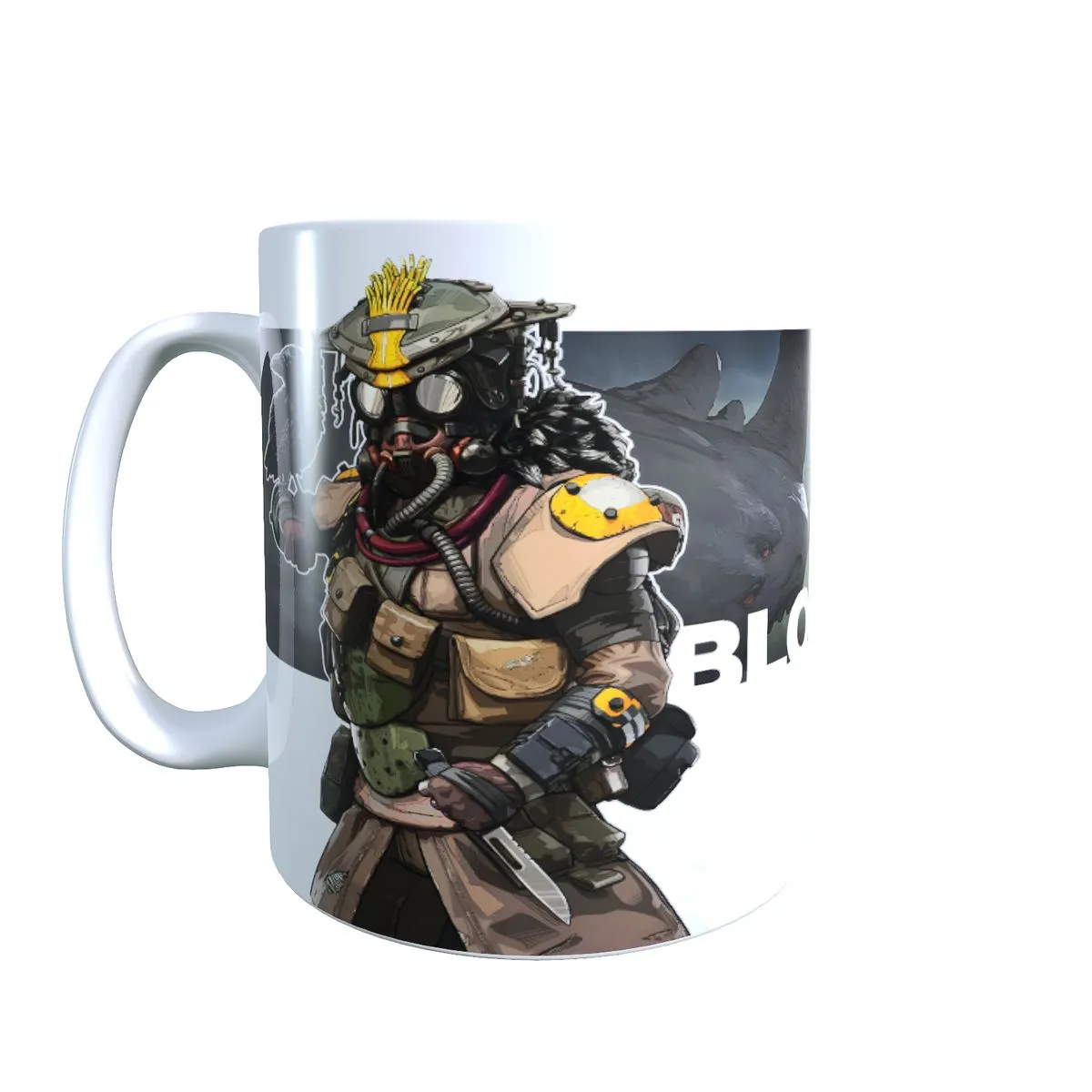 Bloodhound Hero Banner - Apex Legends Coffee Mug