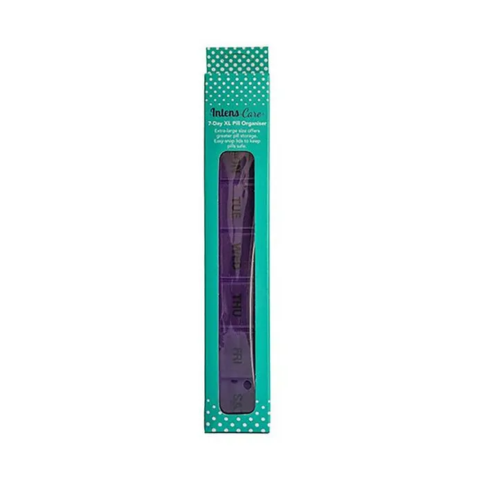 IntensCare - 7 Day XL Pill Organiser 1 Pill A Day x2