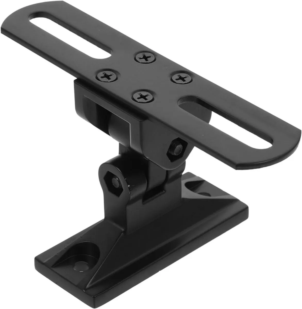 Adjustable Black Speaker Wall Mount Bracket Holder for Surround Sound