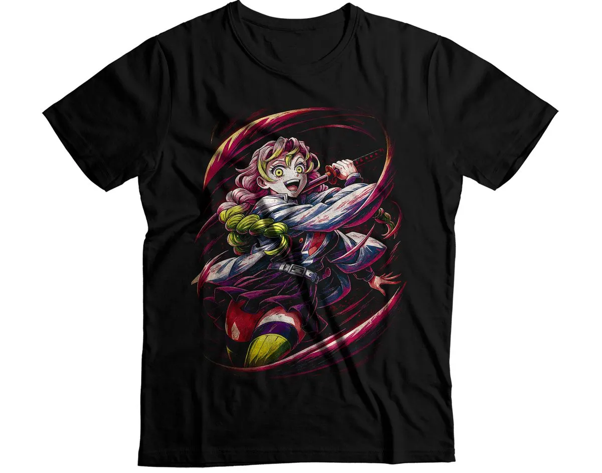 Mitsuri Cute Demon Slayer Anime Graphic T-Shirt