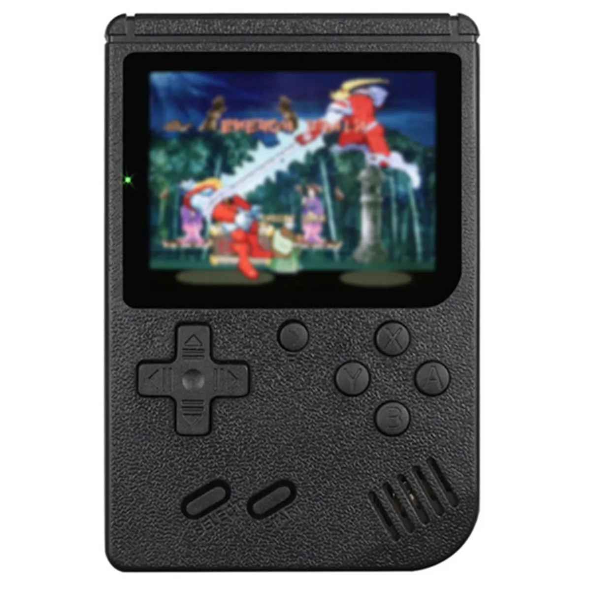 500-in-1 Handheld Game Console - Portable Retro 3-inch Game Machine - Black