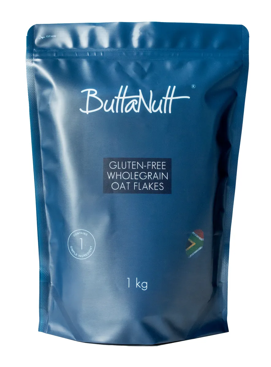 ButtaNutt Gluten-free Wholegrain Oat Flakes 1kg