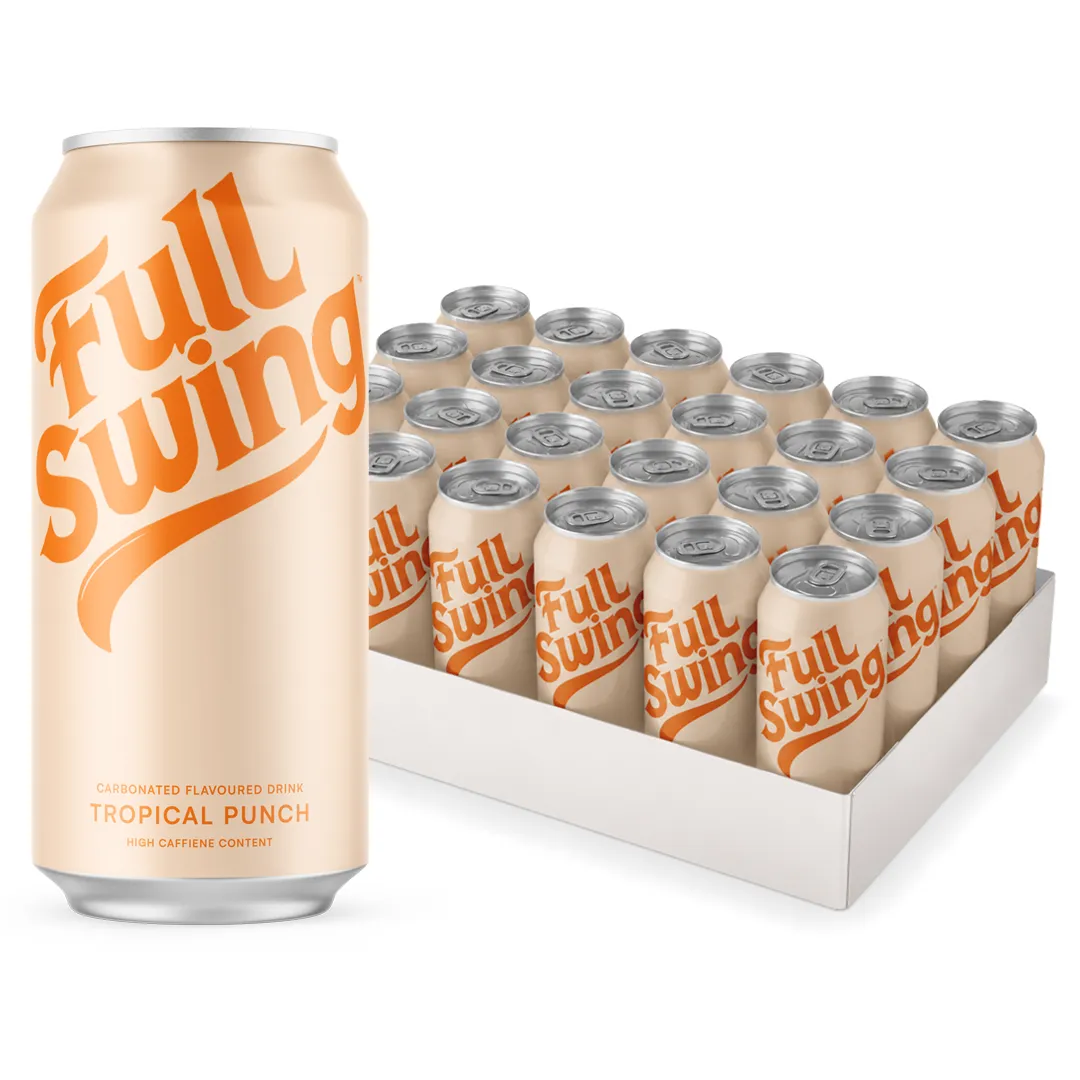 Full Swing Alternative Energy Drink Tropical Punch (24 x 440ml)