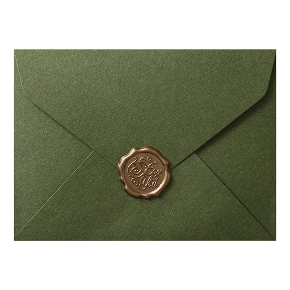 20Pcs Modern Simplicity Envelope With Fire Paint Imprint 16X12Cm B