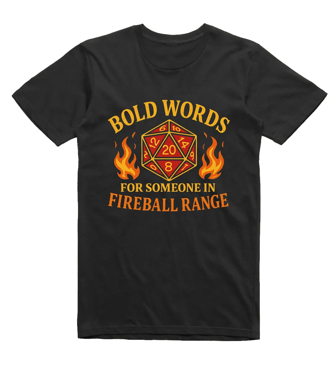 Fireball Range Gaming RPG T-Shirt