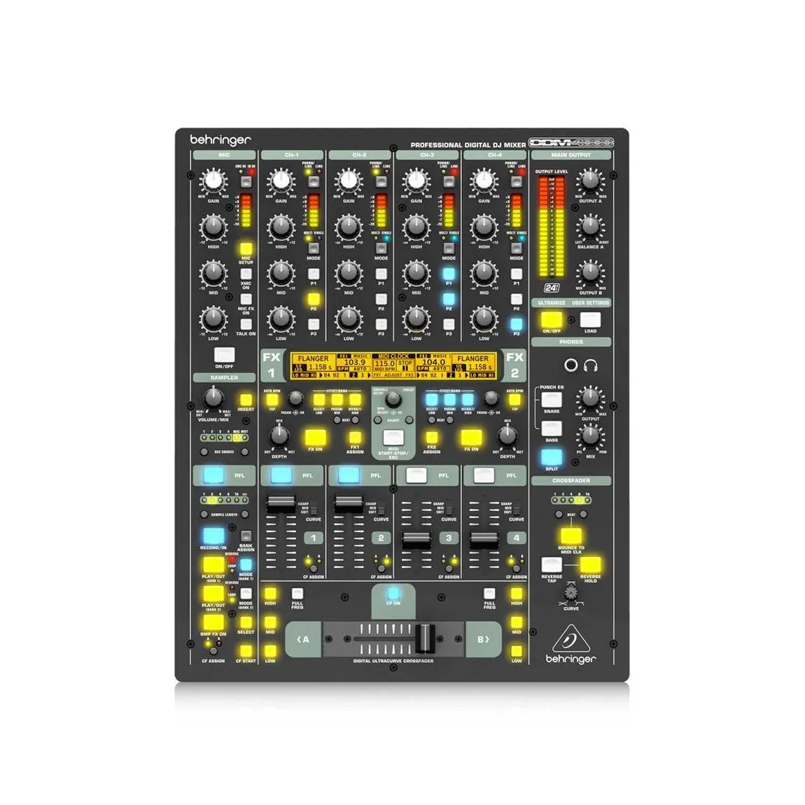 Behringer DDM4000 5-Channel Dj Mixer