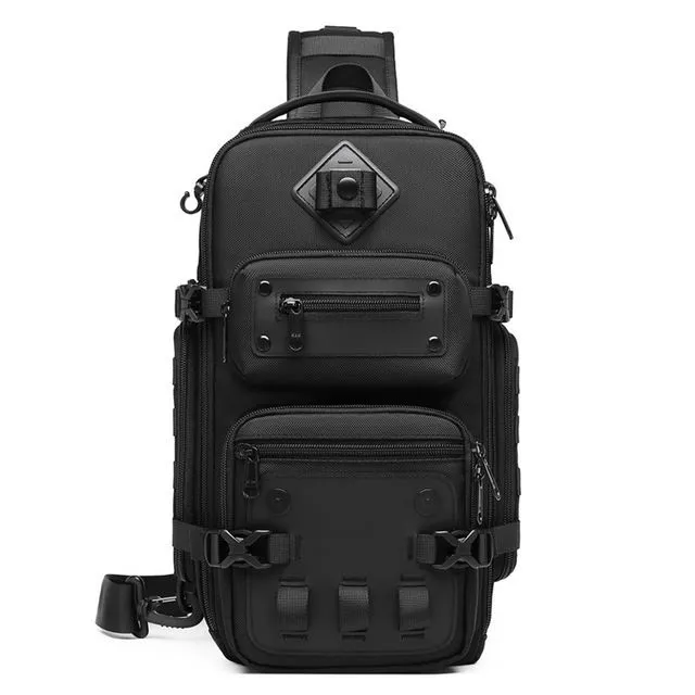 High Capacity Waterproof Sports Bag-Black