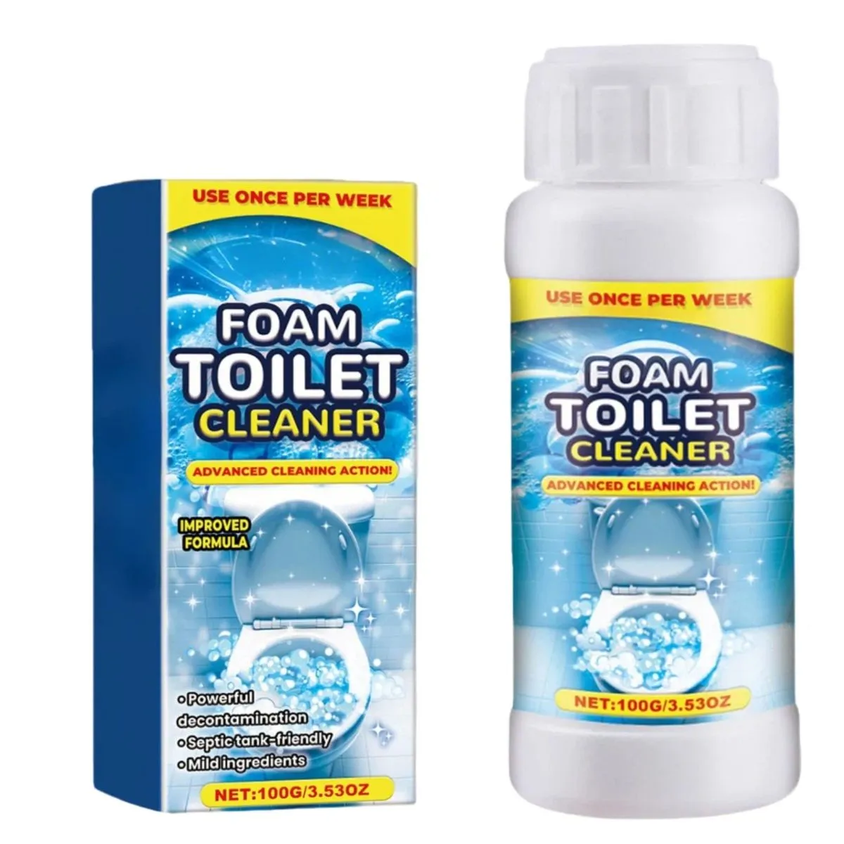 Foam Toilet Cleaner, 2026 Upgraded Toilet Bowl Cleaner,
