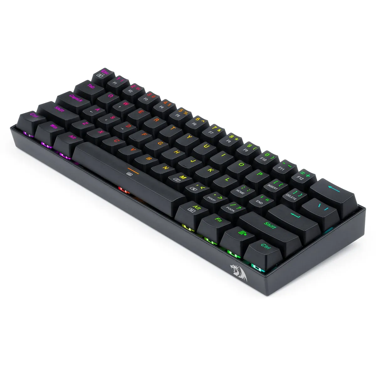 Redragon K62187 Key RGB Wireless Mechanical Gaming keyboard - Black