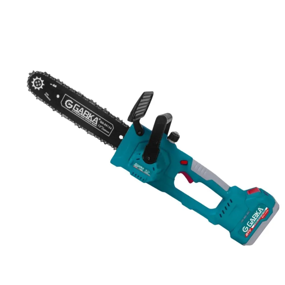 21V Lithium-Ion Chainsaw - 2 Batteries and 1 Charger