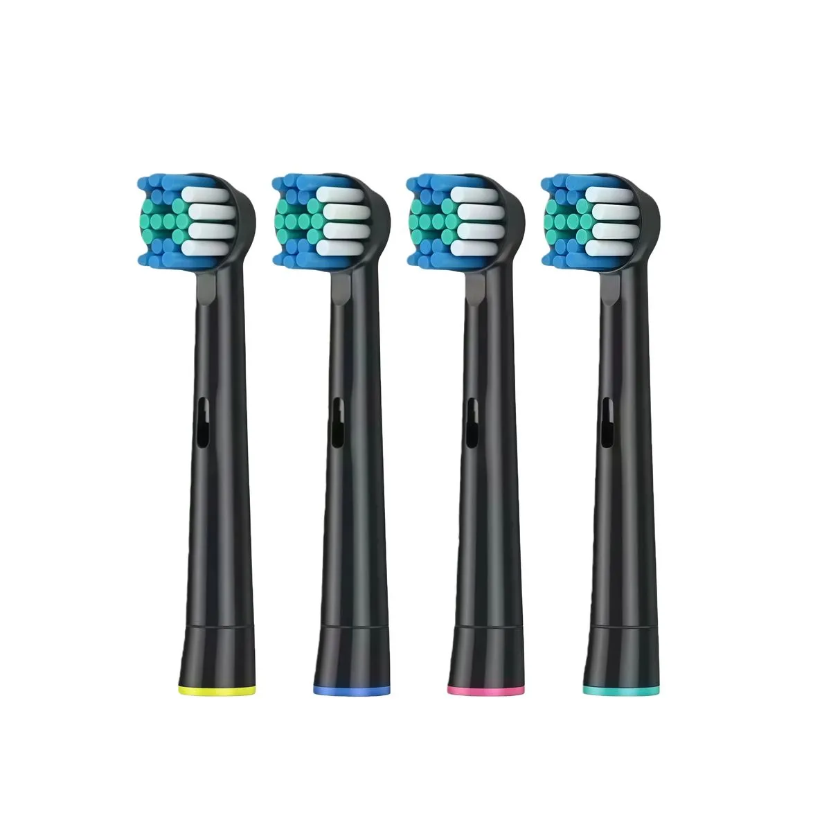 4 Pieces ,Enova Replacement Toothbrush Heads Compatible with Oral-B