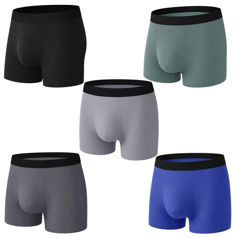 OYY Men's Underwear Boxer Briefs Cool Breathable Moisture Wicking 5 Pack