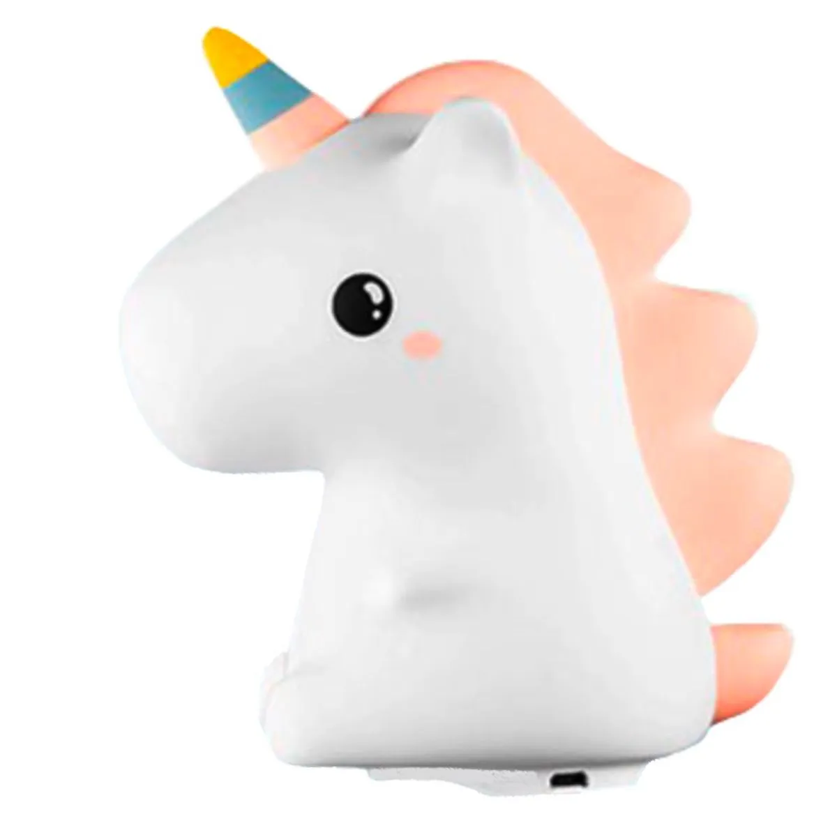 Bea's Choice USB Rechargeable Touch Unicorn Silicone LED Night Light for Kids