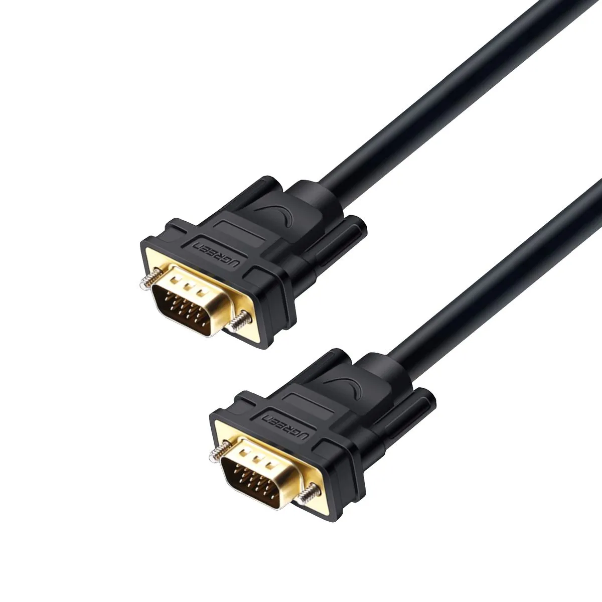 UGreen VGA Male to Male Cable 1080p -Black