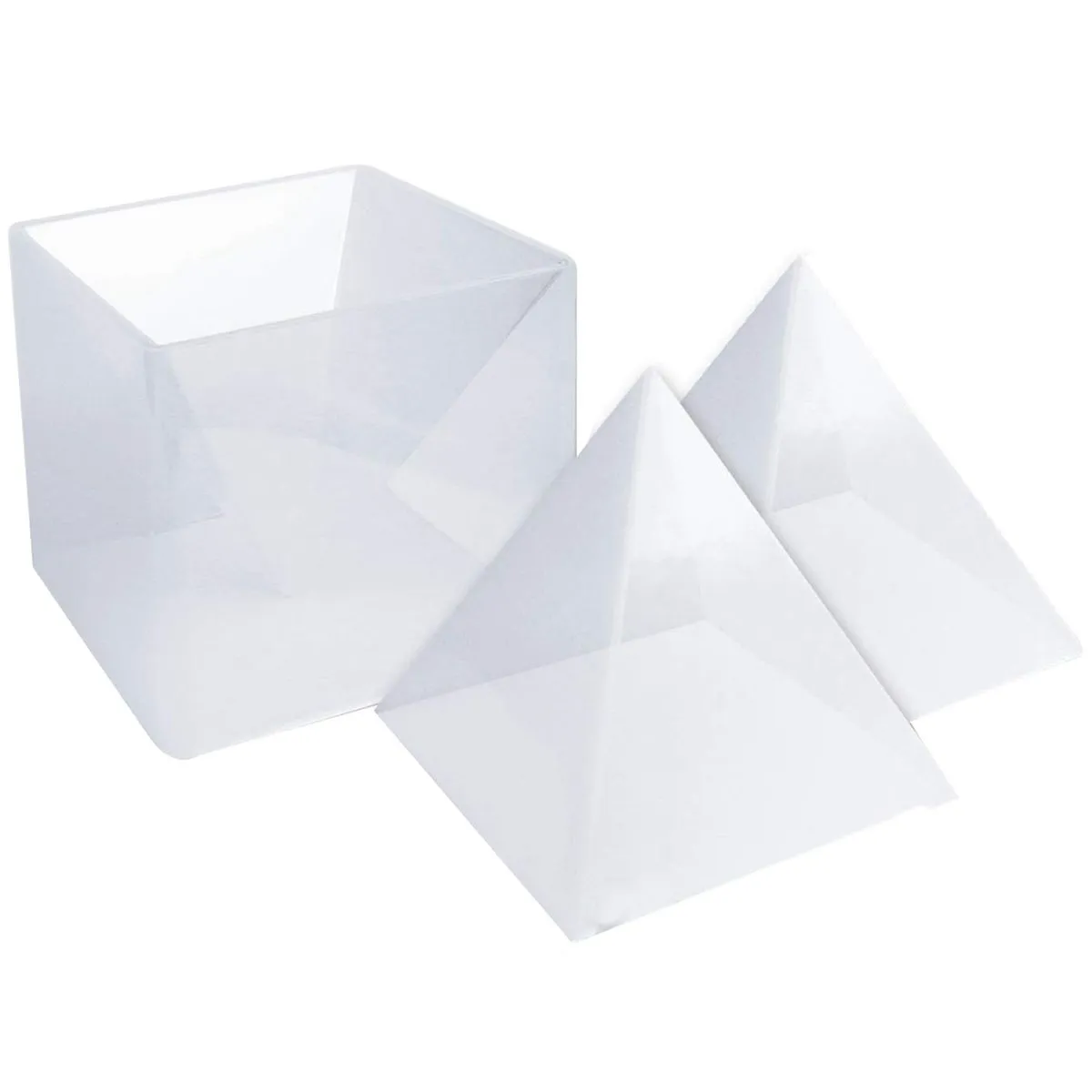 Large Resin Silicone Pyramid Casting Molds (Height:15Cm/5.9Inch)