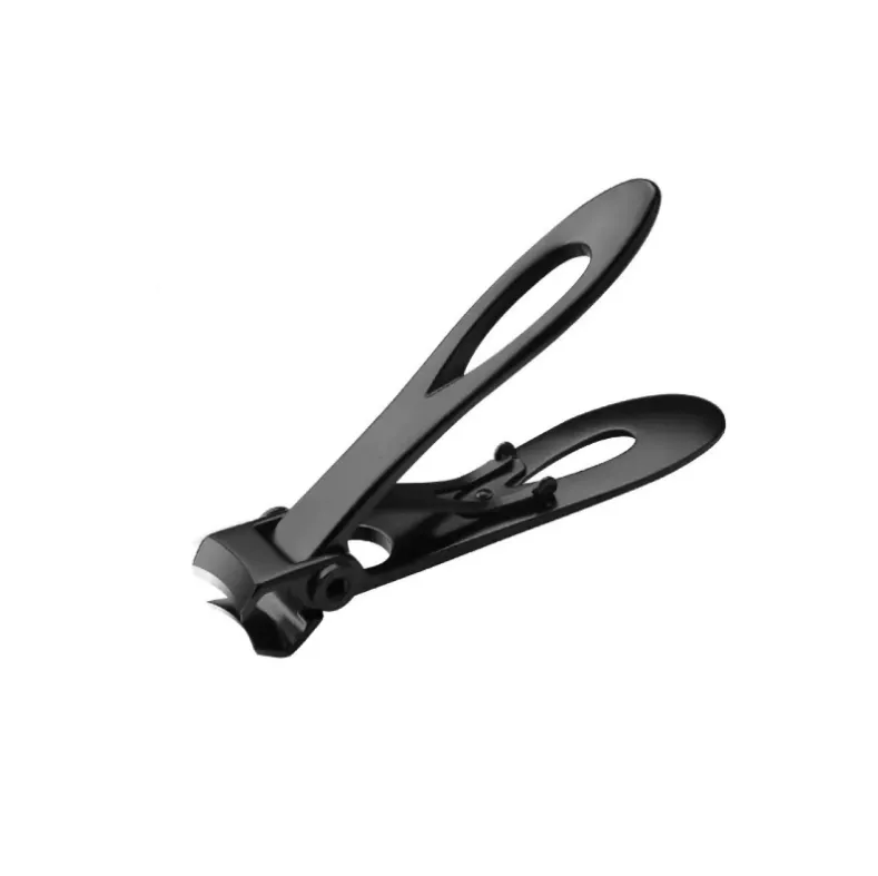 Stainless Steel Nail Clipper For Cutting Thick And Hard Nails - Black