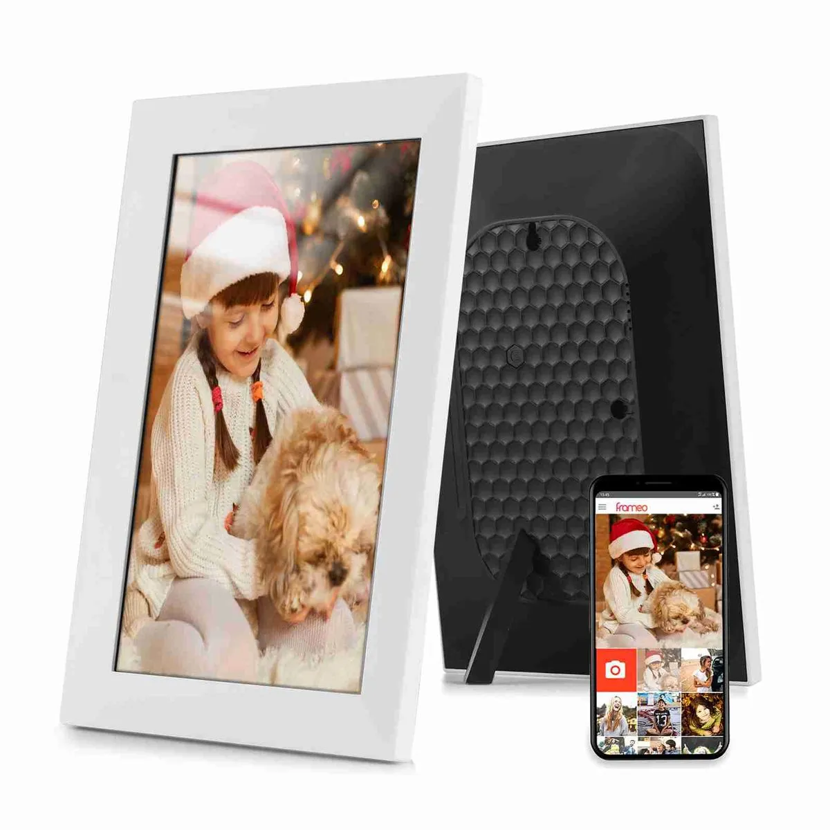 10.1" Smart Photo Frame Compatible with App Sharing